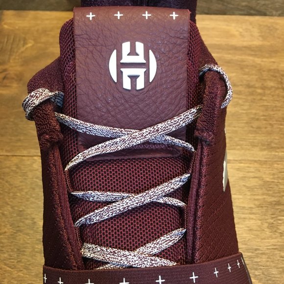NEW Adidas Boost Harden Vol 3 Maroon Shoes Sz 14.5 - Picture 4 of 16